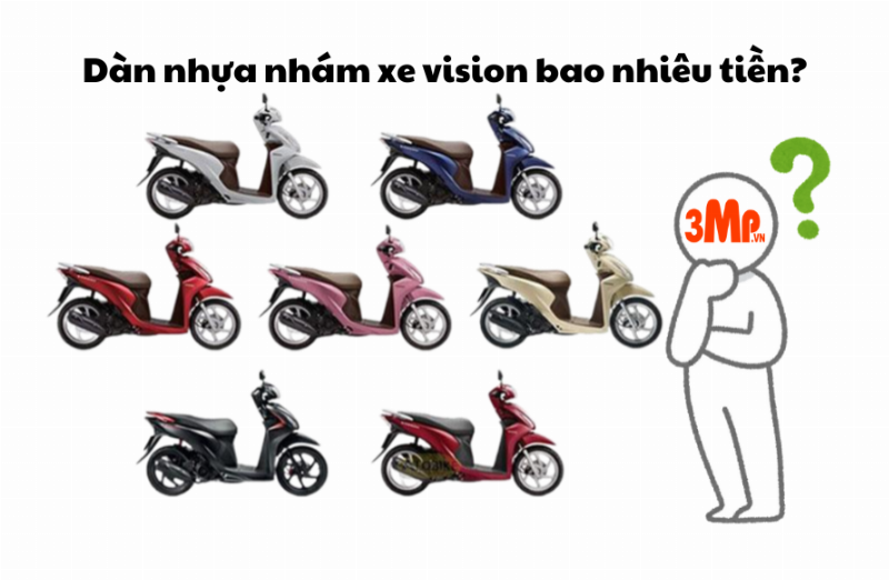 Các bước trong quy trình thay vỏ nhựa xe Vision tại tiệm sửa xe chuyên nghiệp